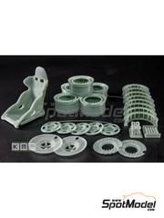 KMP Kool Models Production: Transkit 1/12 scale - Lancia Delta HF 16V 1989 - 3D printed parts - for Italeri reference 4709