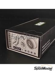 KMP Kool Models Production: Detail up set 1/12 scale - Speedline rims for Lancia Delta HF 16V - 3D printed parts - for Italeri reference 4709