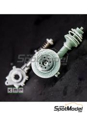 KMP Kool Models Production: Tarmac conversion set 1/12 scale - Lancia Delta HF 16v - 3D printed parts, metal parts and assembly instructions - for Italeri reference 4709