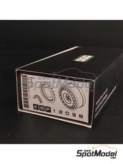 KMP Kool Models Production: Rims 1/12 scale - OZ rims for Lancia Delta HF 16V - 3D printed parts - for Italeri reference 4709