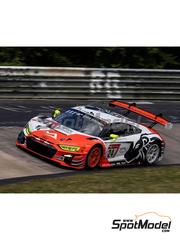 KMP Kool Models Production: Marking / livery 1/24 scale - Audi R8 LMS GT3 Evo 2 Lionspeed Team sponsored by Car Collection #24 - Mattia Drudi (IT) + Patrick Kolb (DE) + Christopher Mies (DE) + Patric Niederhauser (CH) - 24 Hours Nrburgring 2022 - water slide decals