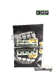 KMP Kool Models Production: Lamp pod 1/24 scale - Lancia Delta HF - 3D printed parts and vacuum formed parts - for Hasegawa references 20289, 20343, 25005, CR-5, 20433, 25013, CR-13, 20457, 20507, 20548, 20601, 20648, 20685, 20710, 20785, 20799, 25005, CR-5, 25015, CR-15, 25208, HACR08, HACR15, 25015 and CR-15 - 1 units