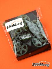 KMP Kool Models Production: Rims 1/24 scale - Speedline for Ford Escort Cosworth 2013 - 3D printed parts - 4 units image
