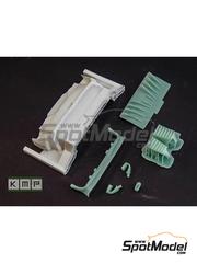 KMP Kool Models Production: Transkit escala 1/24 - Ford Fiesta WRC 2021 - piezas impresas en 3D, piezas de resina, otros materiales y manual de instrucciones - para las referencias de Belkits BEL013 y BEL-013