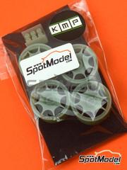 KMP Kool Models Production: Rims 1/24 scale - Dymag for Nissan Primera JTCC BTCC - 3D printed parts - for Tamiya references TAM24142 and TAM24147 - 4 units