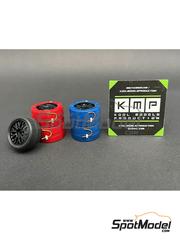 KMP Kool Models Production: Detail 1/24 scale - Tire warmers - DTM - 3D printed parts - 4 units