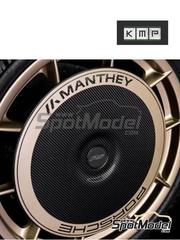 KMP Kool Models Production: Rims and tyres set 1/24 scale - Magnesium rims 20"/21" with ventilators for Porsche 911 992.1 GT3 RS - 3D printed parts - for Tamiya reference TAM24370 - 2 + 2 units