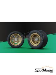 KMP Kool Models Production: Rims and tyres set 1/24 scale - Ferrari Daytona Competizione - 3D printed parts - 4 units image