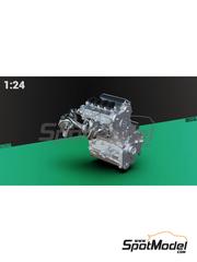 KMP Kool Models Production: Detail up set 1/24 scale - Toyota Yaris Rally1 Hybrid - 3D printed parts and assembly instructions - for Belkits references BEL026 and BEL-026