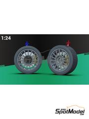 KMP Kool Models Production: Tarmac conversion set 1/24 scale - Toyota Yaris Rally1 Hybrid - 3D printed parts