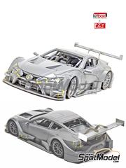 Kitbox PZY Model: Car scale model kit 1/24 scale - Lexus LC500 GT500 - Japanese Grand Touring Car Championship (JGTC) - photo-etched parts, resin parts, seatbelt fabric, water slide decals, other materials and assembly instructions