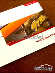 Komakai: Libro de referencia - McLaren F1 GTR Short Tail - para las referencias de Fujimi FJ125985, RS-23, FJ125992, FJ126012, FJ126029, FJ12621, FJ126210 y RS-99, o las referencias de Model Factory Hiro MFH-K756 y K-756