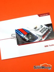 Komakai: Libro de referencia - Porsche 936 Turbo - para las referencias de Model Factory Hiro MFH-K755 y K-755, o las referencias de Renaissance Models 24-05, 24/05, 24-21 y 24/21, o las referencias de Tamiya TAM24004 y TAM24012