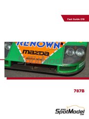 Komakai: Reference / walkaround book - Mazda 787B - for Model Factory Hiro references MFH-K628, K-628, MFH-K657 and K-657, or Tamiya reference TAM24352
