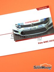 Komakai: Reference / walkaround book - Volkswagen Polo WRC 2013 - for Belkits reference BEL-005