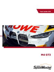 Komakai: Libro de referencia - BMW M4 GT3 - para la referencia de Nunu PN24045