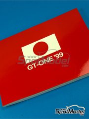 Komakai: Libro de referencia - Toyota TS020 GT-One 1999 - para las referencias de Tamiya TAM24222 y TAM24230