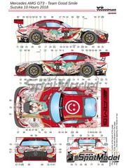 #51 Al Unser Viceroy Lola T332 1975 1/24th-1/25th Scale Waterslide Decal 