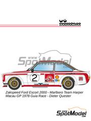 Reji Model Sp931: Detail 1 24 Scale - Escort Mk.ii Zakspeed Mirrors 