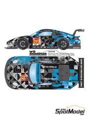 LB Production: Marking / livery 1/24 scale - Porsche 911 RSR GT3 Dempsey Proton Racing Team sponsored by Tag Heuer #77 - Matt Campbell (AU) + Julien Andlauer (FR) + Christian Ried (DE) - 24 Hours Le Mans 2018 - water slide decals and placement instructions - for Nunu reference PN24040