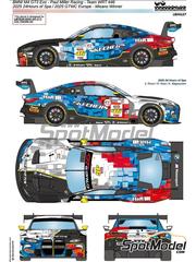 LB Production: Marking / livery 1/24 scale - BMW M4 GT3 Evo WRT Team sponsored by Skechers, H&R #46 - Kevin Magnussen (DK) + Ren� Rast (DE) + Valentino Rossi (IT) + Raffaele Marciello (IT) - GT World Challenge Europe , CrowdStrike 24 Hours of Spa 2025 - water slide decals and placement instructions - for Nunu references PN24045 and PN24057