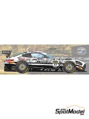 LB Production: Decoraci�n escala 1/24 - Mercedes Benz AMG GT3 Evo Equipo Craftbamboo Racing patrocinado por Tarmac Works N� 77 - Ralf Aron (EE) + Lucas Auer (AT) + Maximilian G�tz (DE) - 12 horas de Bathurst 2026 - calcas de agua e instrucciones de colocaci�n - para las referencias de Tamiya TAM24345 y TAM24350