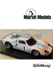 1/43 Spark 1968 Ford GT40 Mk II #95 3rd 24h Daytona Holman & Moody Walt  Hansgen, Mark Donohue Car Model 