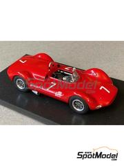 Marsh Models: Car scale model kit 1/43 scale - Zerex Special Updraught Enterprises Team #6, 7 - Roger Penske (US) - Riverside 200 Miles, Puerto Rico Grand Prix 1962 - photo-etched parts, resin parts, turned metal parts, water slide decals, white metal parts, other materials and assembly instructions