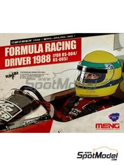 Meng Model: Figure 1/12 scale - Prepainted Formula 1 Racing Driver - Formula 1 World Championship 1988 - resin parts - for Meng Model reference RS-004 image