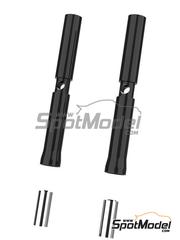 Meng Model: Front fork set 1/9 scale - BMW M 1000 RR - turned metal parts - for Meng Model references MT-009 and MT-009s