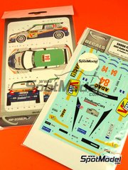 Mf-zone: Decals 1/24 scale - Skoda Fabia S2000 sponsored by Vinz #84 - Hayden Paddon (NZ) + John Kennard (NZ) - ADAC Deutschland Rally 2013 - for Belkits reference BEL-004 image