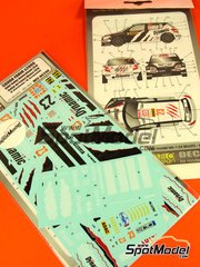 Mf-zone: Decals 1/24 scale - Skoda Fabia S2000 sponsored by Dynamic #23 - Michal Kosciuszko (PL) + Maciej Szczepaniak (PL) - ADAC Deutschland Rally 2010 - for Belkits reference BEL-004 image