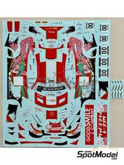 Miniature: Marking / livery 1/24 scale - Mercedes AMG GT3 Ukyo Team sponsored by Good Smile Racing #00 - Taniguchi Nobuteru (JP) + Kataoka Tatsuya (JP) + Kobayashi Kamui (JP) - 24 Hours SPA Francorchamps 2017 - water slide decals - for Tamiya references TAM24345 and TAM24350
