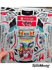 Miniature: Marking / livery 1/24 scale - Mercedes AMG GT3 Evo Ukyo Team sponsored by Goodsmile Racing #4 - Nobuteru Taniguchi (JP) + Tatsuya Kataoka (JP) - Autobacs Super GT Series 2026 - water slide decals - for Tamiya references TAM24345 and TAM24350