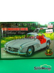Minicraft Model Kits: Car scale model kit 1/16 scale - Mercedes 300 SL 1955 - plastic kit