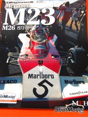 Model Factory Hiro: Reference / walkaround book - JOE HONDA Racing Pictorial Series - McLaren M23 M26