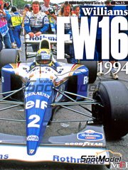 Model Factory Hiro: Libro de referencia - JOE HONDA Racing Pictorial Series - Williams FW16 1994