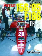 Model Factory Hiro: Libro de referencia - JOE HONDA Racing Pictorial Series -  Ferrari 156/85 and F186 in the 1980s �Turbo era� 1980