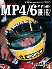 Model Factory Hiro: Reference / walkaround book - JOE HONDA Racing Pictorial Series - Mc Laren MP4/6B - MP4/6 1991 and 1992