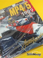 Model Factory Hiro: Libro de referencia - JOE HONDA Racing Pictorial Series - McLaren MP4/5 - Campeonato del Mundo FIA de Formula 1 1989