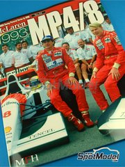 Model Factory Hiro: Reference / walkaround book - JOE HONDA Racing Pictorial Series - MP4/8 - FIA Formula 1 World Championship 1993