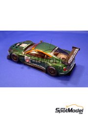 Model Factory Hiro: Car scale model kit 1/24 scale - Aston Martin DBR9 #28, 29 2005