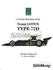 NEW LOTUS FORD 72D Altaya MAGKG04 1:43 1972 case Emerson Fittipaldi 