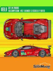 Ferrari 488 GTB - Kit à monter 1/24 Maisto - Kit maquettes métal - Creavea