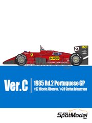 1:43 Details about   F1 Car Collection INLAY DISPLAY Showcase MICHELE ALBORETO PACK 