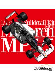 Tamiya 1/12 Scale Martini Brabham BT44B Build Part 3 Formula 1 Car 