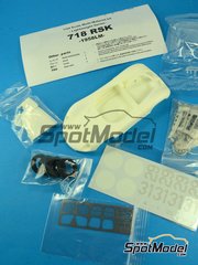 Model Factory Hiro: Car scale model kit 1/24 scale - Porsche 718 RSK #31 - 24 Hours Le Mans 1958 - Multimaterial kit image