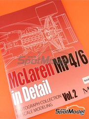 Model Factory Hiro: Reference / walkaround book - McLaren Honda MP4/6