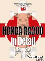 Model Factory Hiro: Reference / walkaround book - Honda RA300
