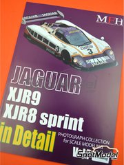 Model Factory Hiro: Reference / walkaround book - Jaguar XJR-9 / XJR-8 Sprint Group C